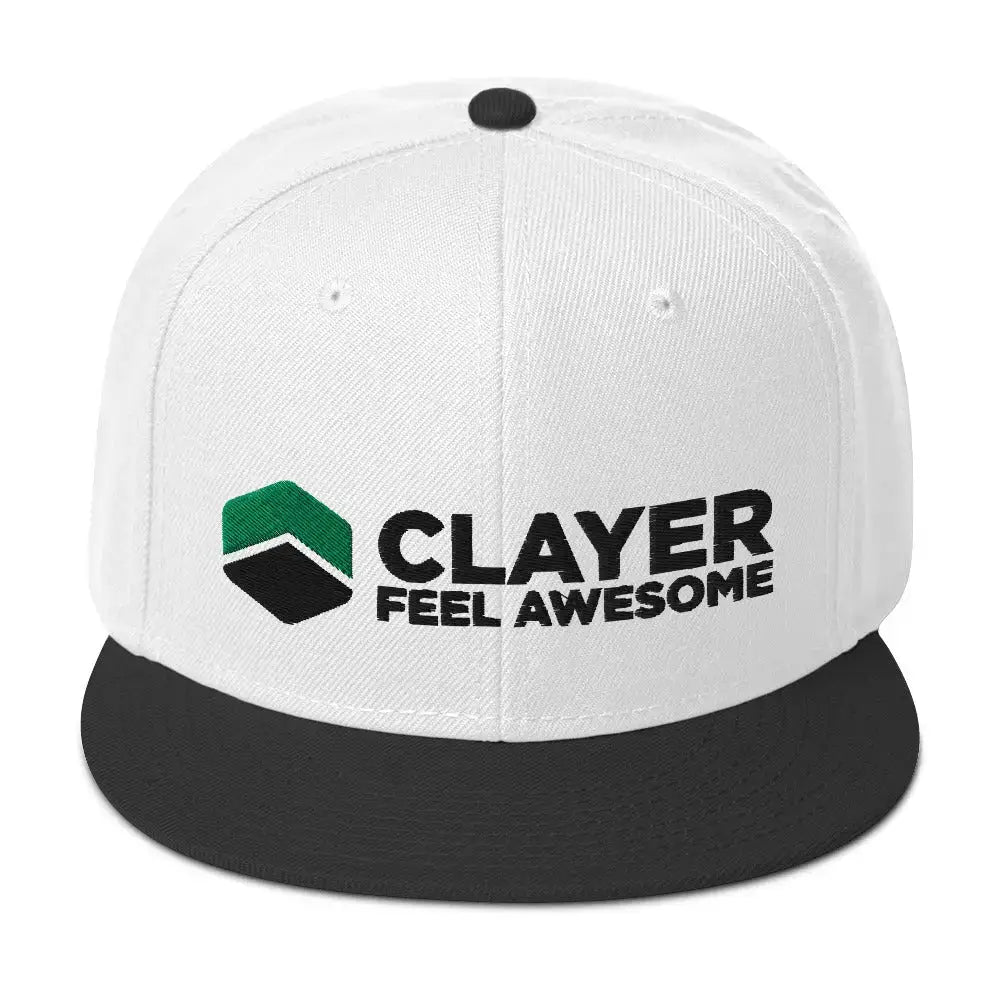 Feel Awesome Snapback Hat - CLAYER