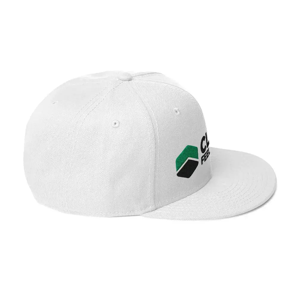 Feel Awesome Snapback Hat - CLAYER adjustable strap