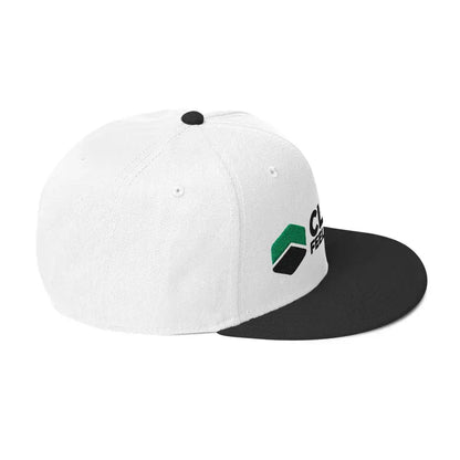 Feel Awesome Snapback Hat - CLAYER product flat lay