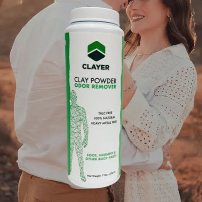 Odor Remover Powder - Heavy Metal Free Healing Clay 7 oz