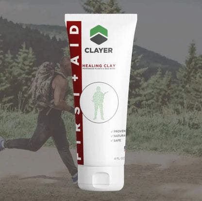 First-Aid - Military Healing Clay - First Aid - Minor Cuts/Abrasion, Skin Discomfort - CLAYER