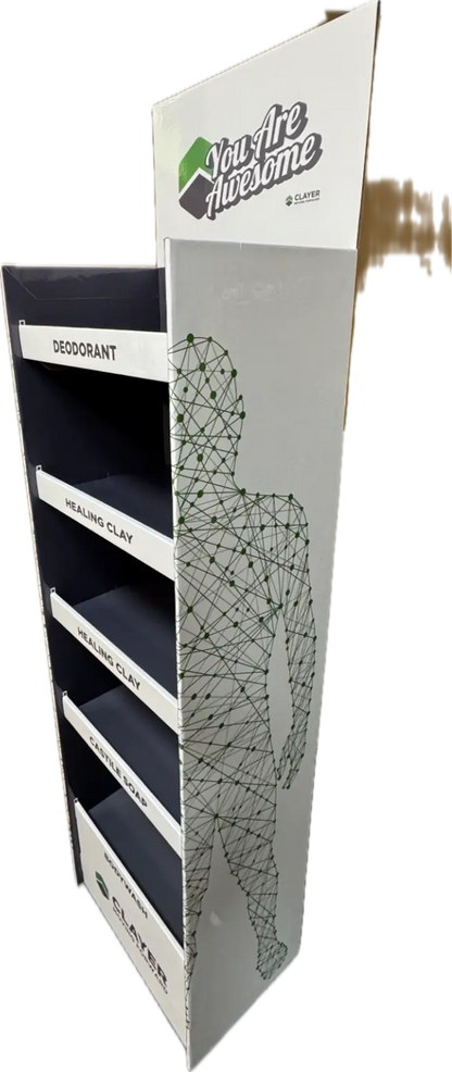 Stand Up Display Pack B2B - CLAYER