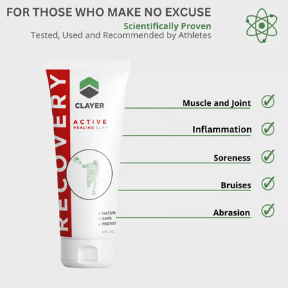 Lacrosse Recovery- Players Faster Recovery - 4 FL.OZ - CLAYER