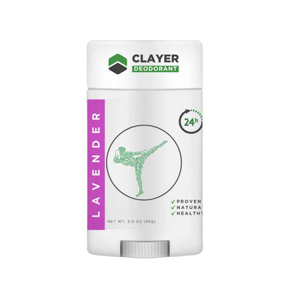 Natural Deodorant - Fighters Pro Sport - 3.35 OZ - NEW FORMULA - CLAYER