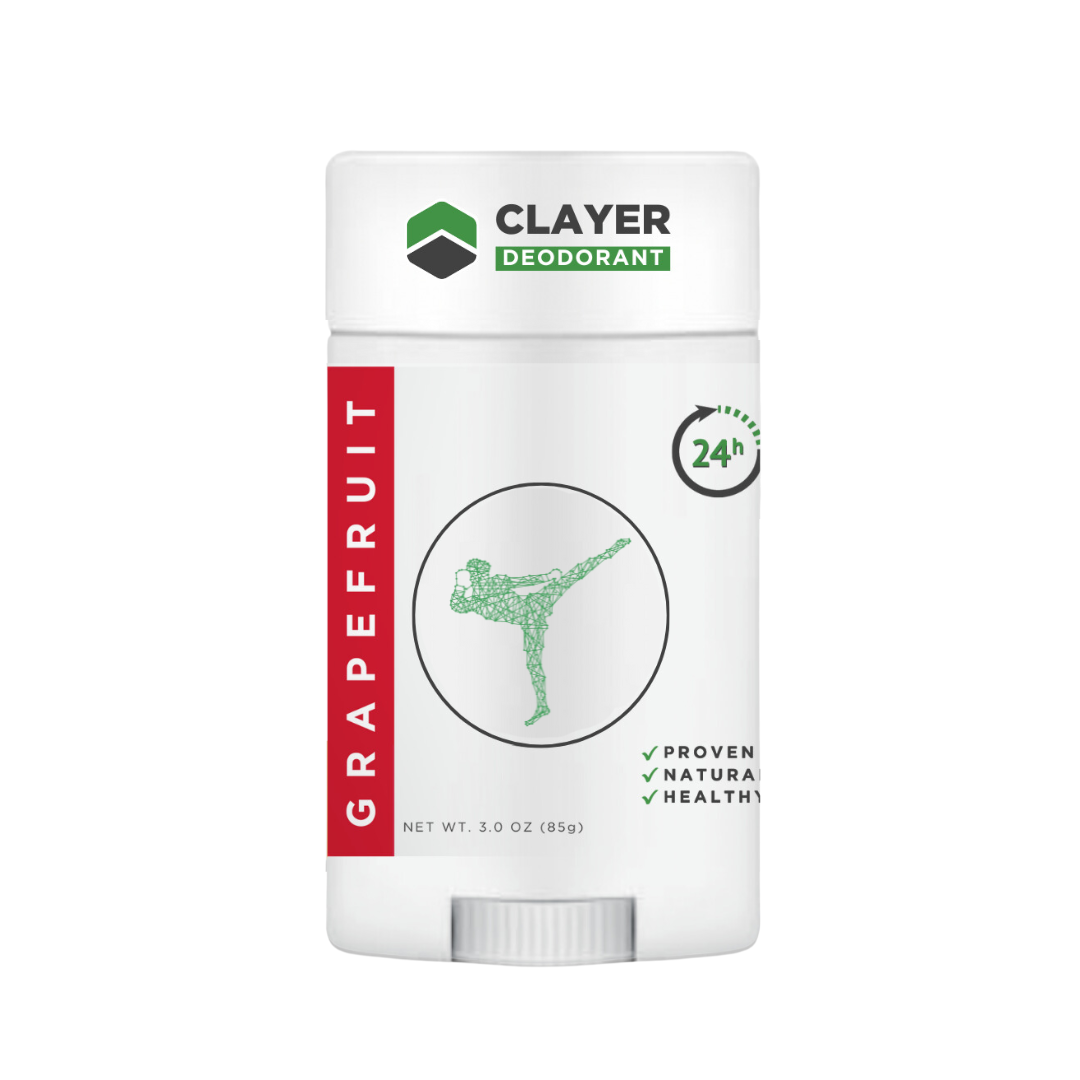 Natural Deodorant - Fighters Pro Sport - 2.75 OZ - Aluminum Free CLAYER