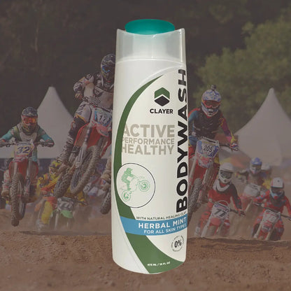 Motocross Natural BodyWash - 16 fl. oz - CLAYER