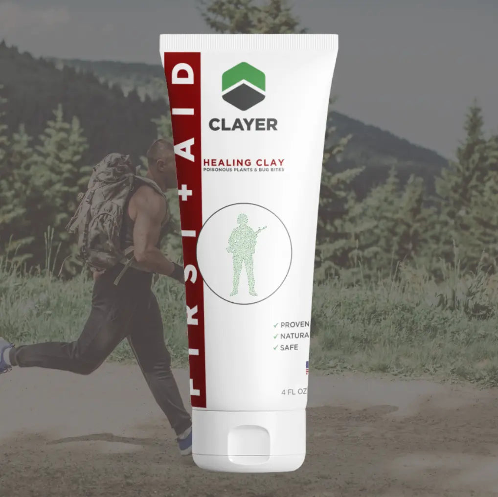 First-Aid - Military Healing Clay - First Aid - Minor Cuts/Abrasion, Skin Discomfort CLAYER