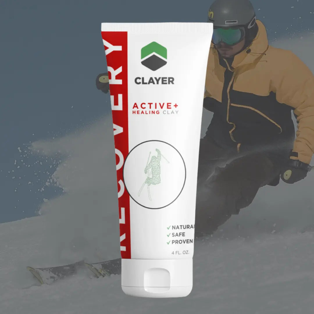 Skier Faster Recovery - 4 FL. OZ. CLAYER- green clay - healing clay - bentonite clay