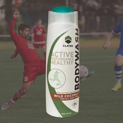 Soccer Natural BodyWash - 16 fl. oz - CLAYER