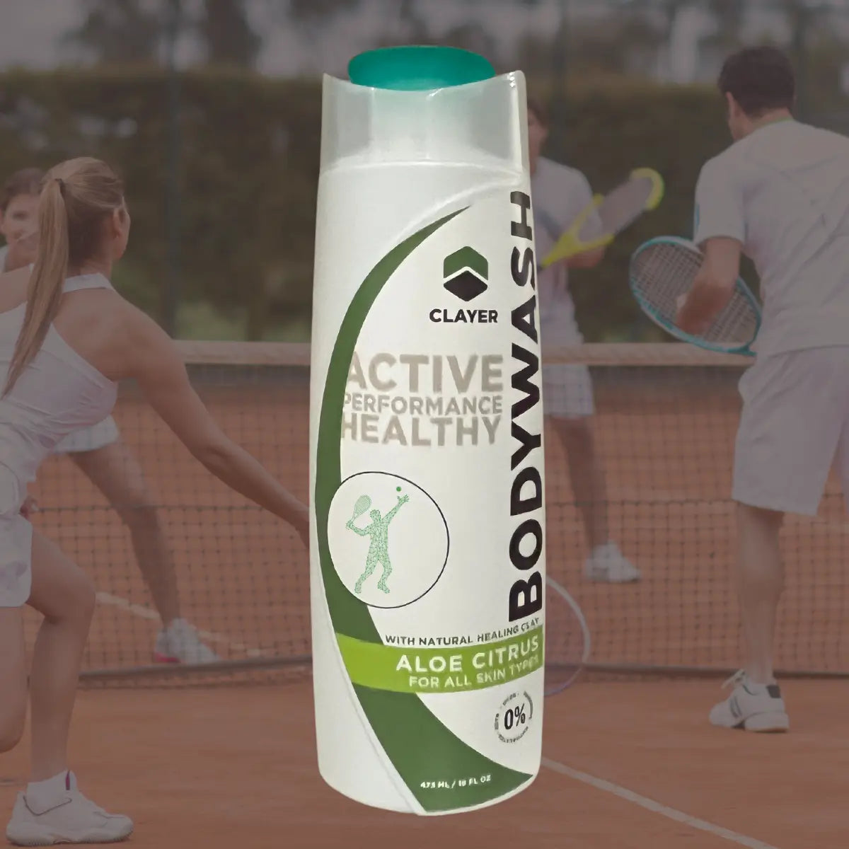 Tennis Natural BodyWash - 16 fl. oz CLAYER