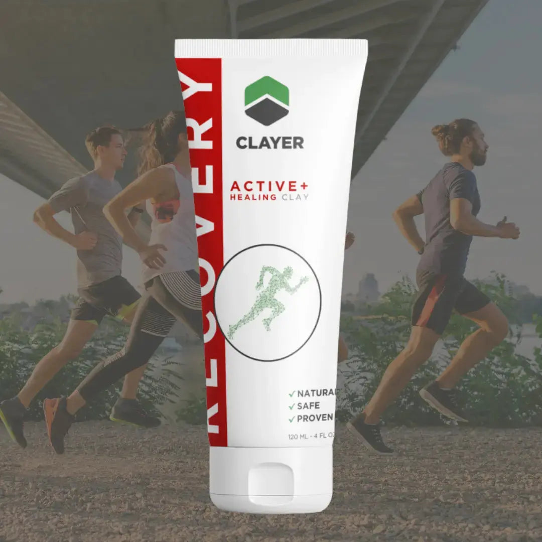 Sports Recovery - Athletes Faster Recovery - 4 FL.OZ CLAYER- green clay - healing clay - bentonite clay