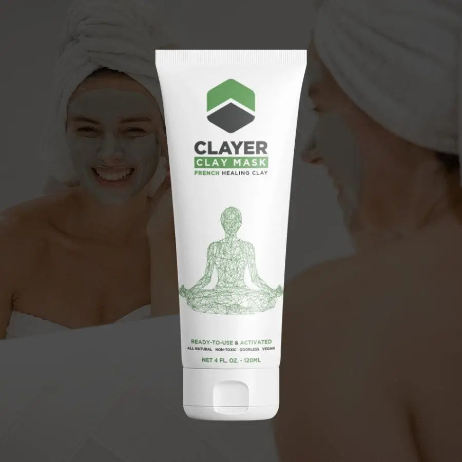 Clay Mask 4FL.OZ. - Ready-to-Use French Clay - Facial Care - CLAYER