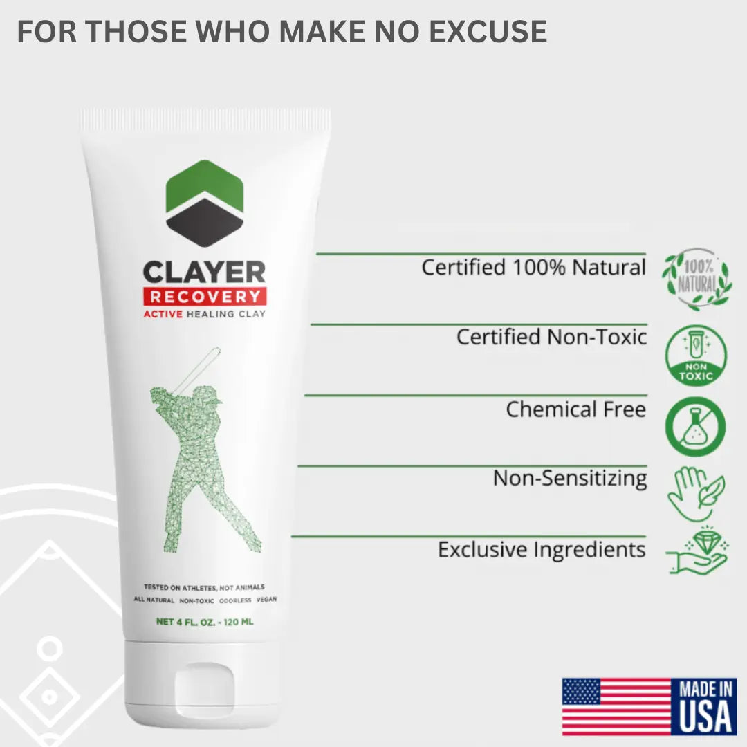 Clayer - Baseball Players Faster Recovery - 4 FL. OZ. - CLAYER