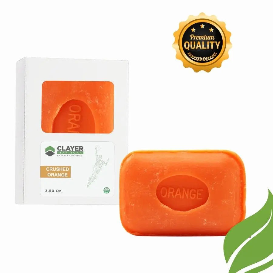 Clayer – Basketball Natural Bar Soap – 3.5 oz – 3er-Pack – CLAYER