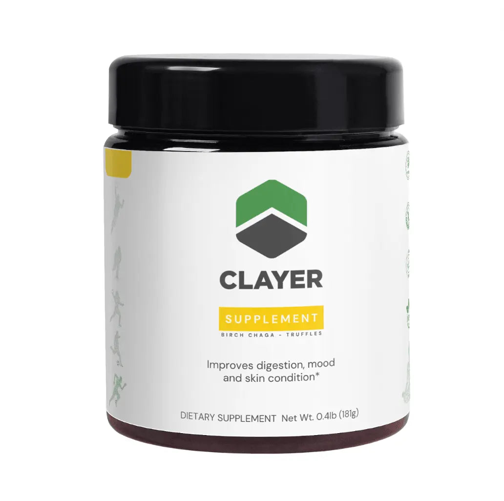 CLAYER - Пищеварение и кожа - Трюфели из березовой чаги - CLAYER