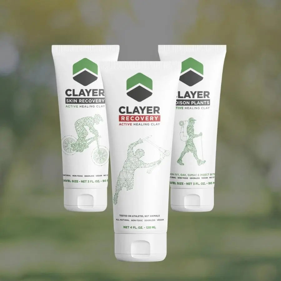 Clayer - Argila Curativa - Pacote Externo de 3 - CLAYER