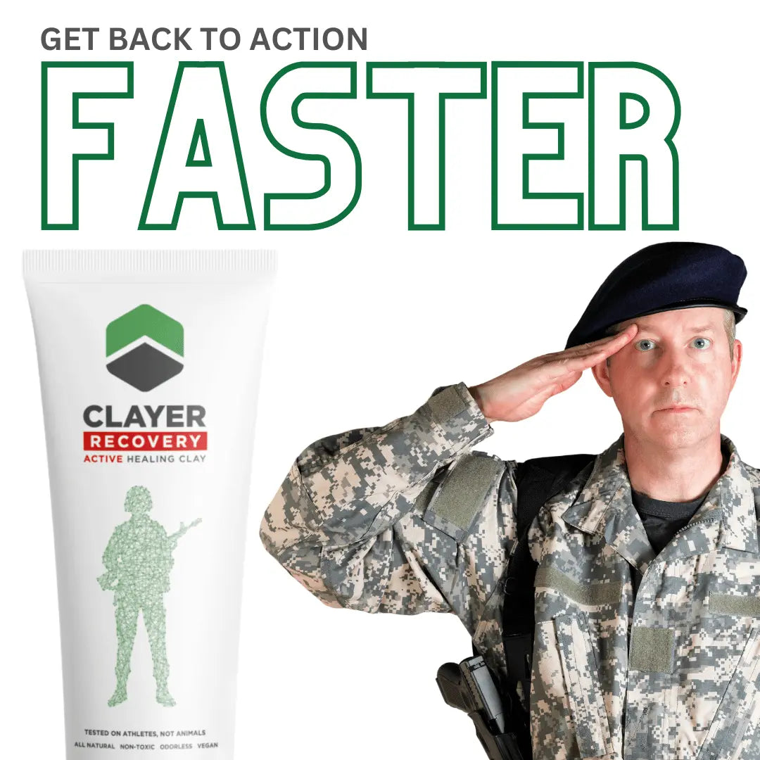 Clayer – Militärische schnellere Wiederherstellung – 4 FL. OZ. - TON
