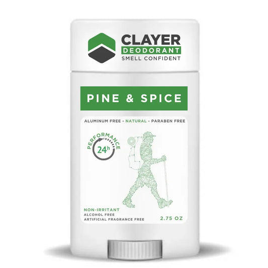 Clay 天然除臭剂 - 冒险 2.75 盎司 - CLAYER