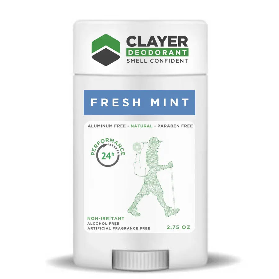 Clayer Natural Deodorant - Adventure 2.75 OZ - CAYER