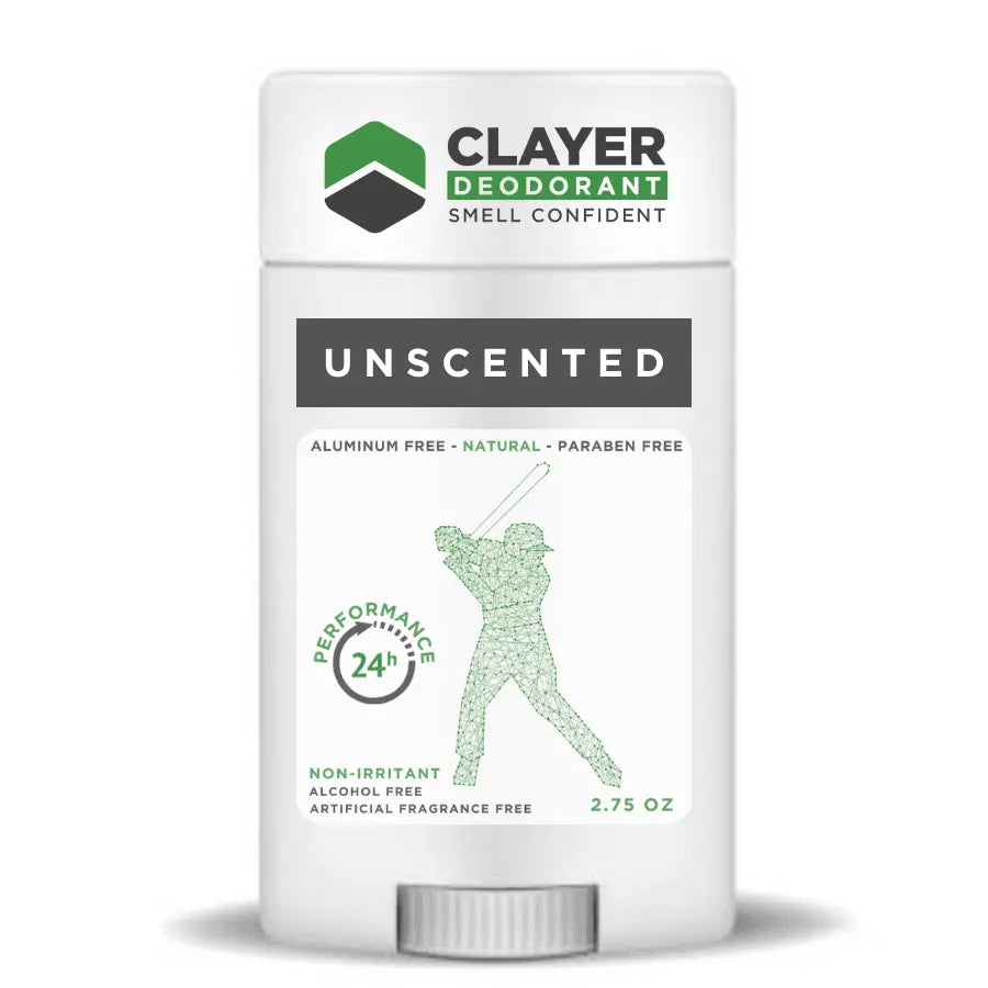 Clayer Natürliches Deodorant – Baseballspieler – 2.75 OZ – CLAYER