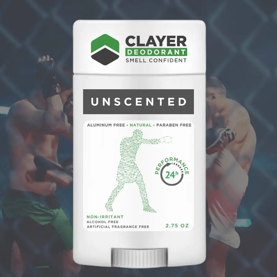 Clayer Natürliches Deodorant – Fighter Pro Sport – 2.75 OZ – CLAYER