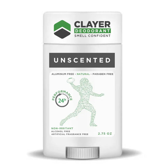 Desodorante natural Clayer - Football Pro Sport - 2.75 OZ - CLAYER