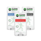 Deodorante naturale Clayer - Football Pro Sport - 2.75 OZ - Confezione da 3 - CLAYER