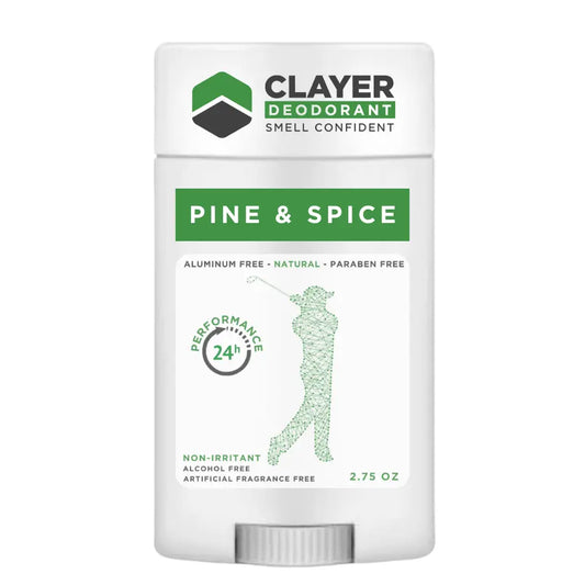 Desodorante natural Clayer - Golfistas 2.75 OZ - CLAYER