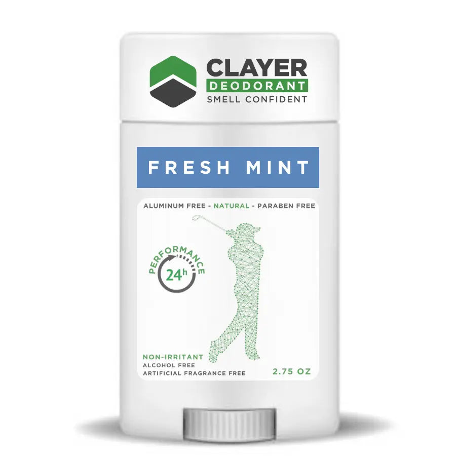 Натуральный дезодорант Clayer — для гольфистов, 2.75 унции — CLAYER