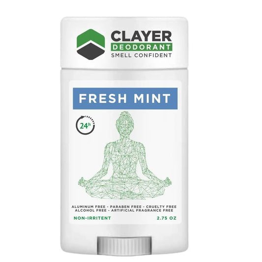 Desodorante natural Clayer - Salud y paz 2.75 OZ - CLAYER