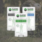 Desodorante natural Clayer - Jugadores militares - 2.75 OZ - Paquete de 3 - CLAYER
