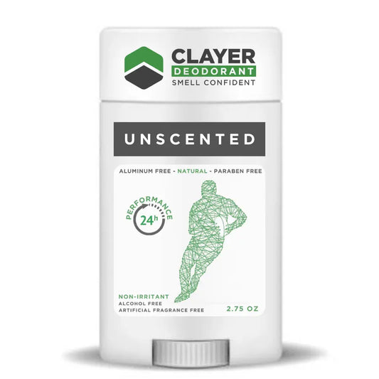 Clayer Natürliches Deodorant – Rugby Pro Sport – 2.75 OZ – CLAYER