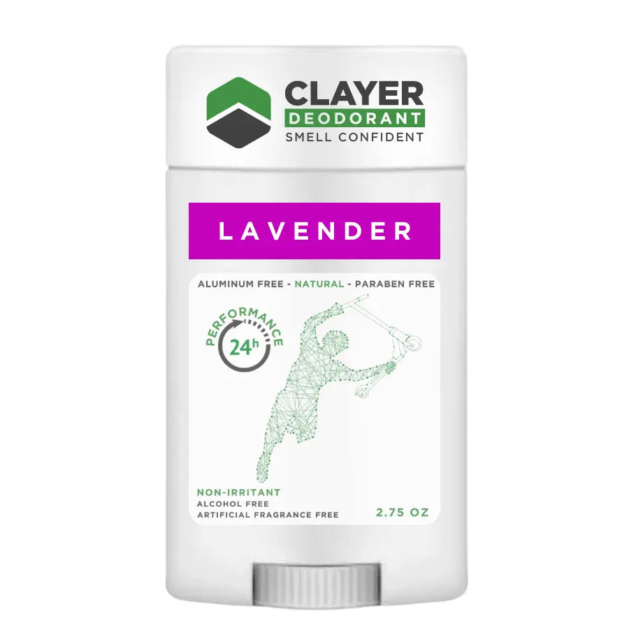 Натуральный дезодорант Clayer — для любителей скутеров — 2.75 унции — CLAYER