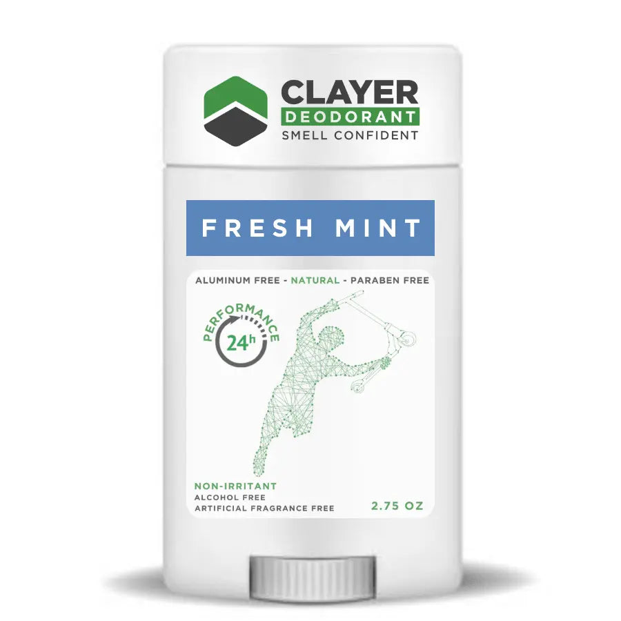 Clayer Natürliches Deodorant – Scooter Riders – 2.75 OZ – 3er-Pack – CLAYER