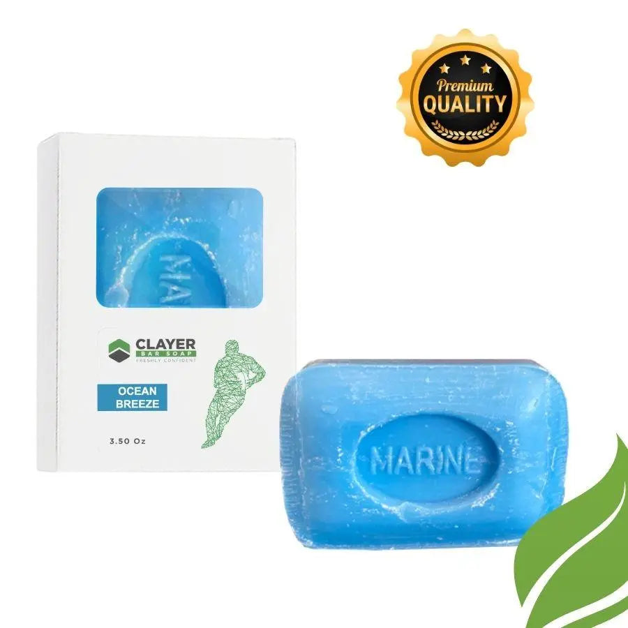 Clayer – Rugby Natural Bar Soap – 3.5 oz – CLAYER