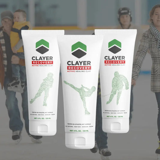 CLAYER - Recuperación de patinadores - 4 FL.OZ - Paquete de 3 - CLAYER