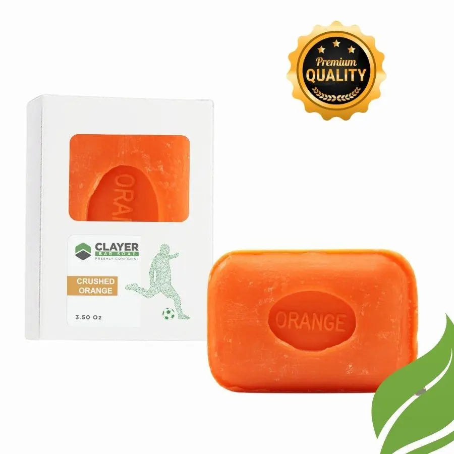 Clayer - Soccer Natural Bar Soap - 3.5 oz - CLAYER