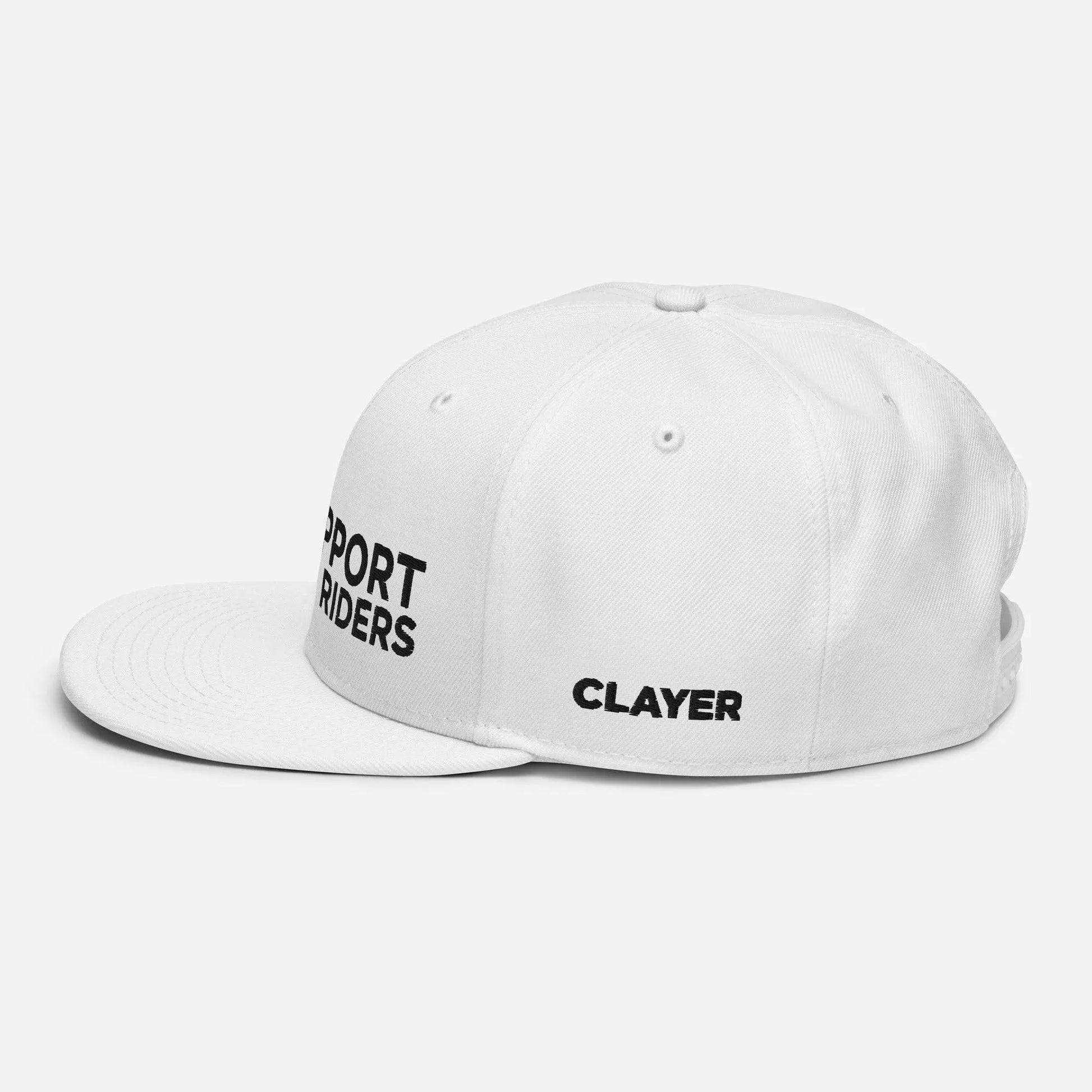 Clayer - Support Riders - Snapback Hat - CLAYER