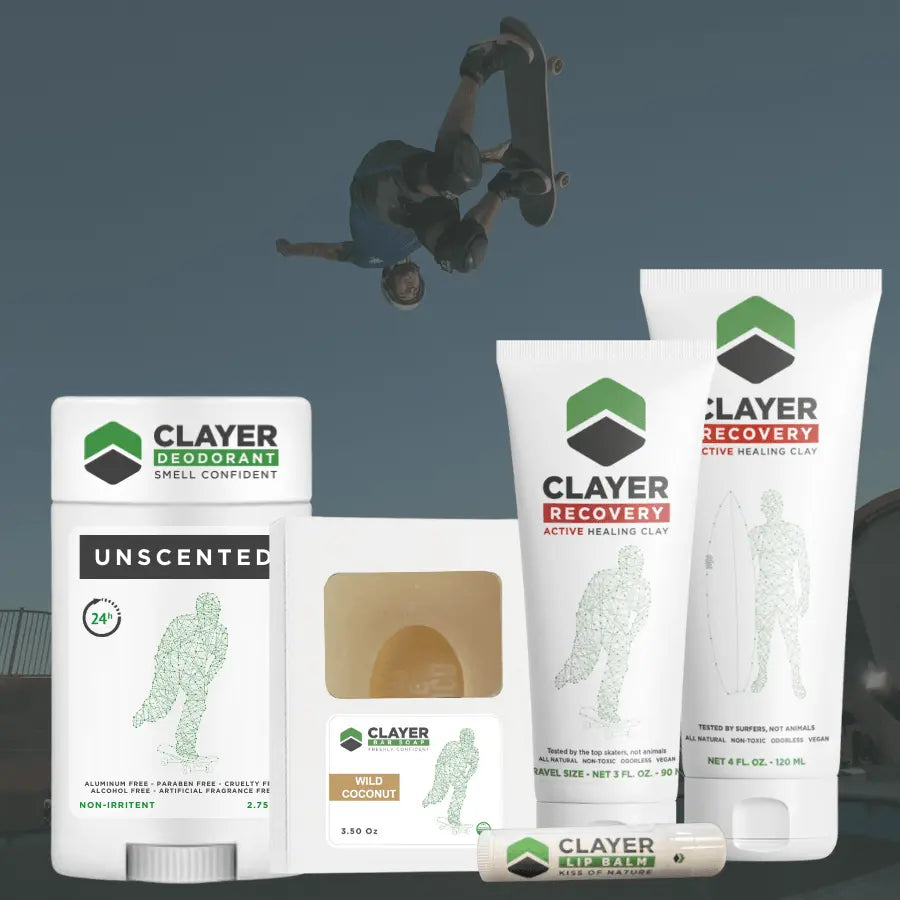 Clayer - Skateboarder Box - Sekoita ja Match - CLAYER