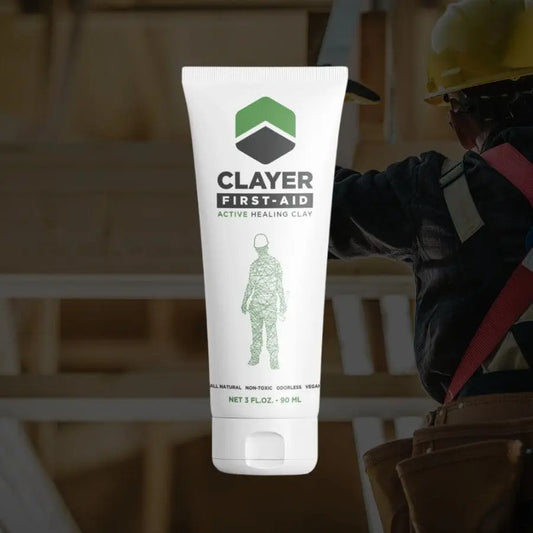 Clayer - 工人主动救济 - 恢复更快的愈合粘土 - CLAYER
