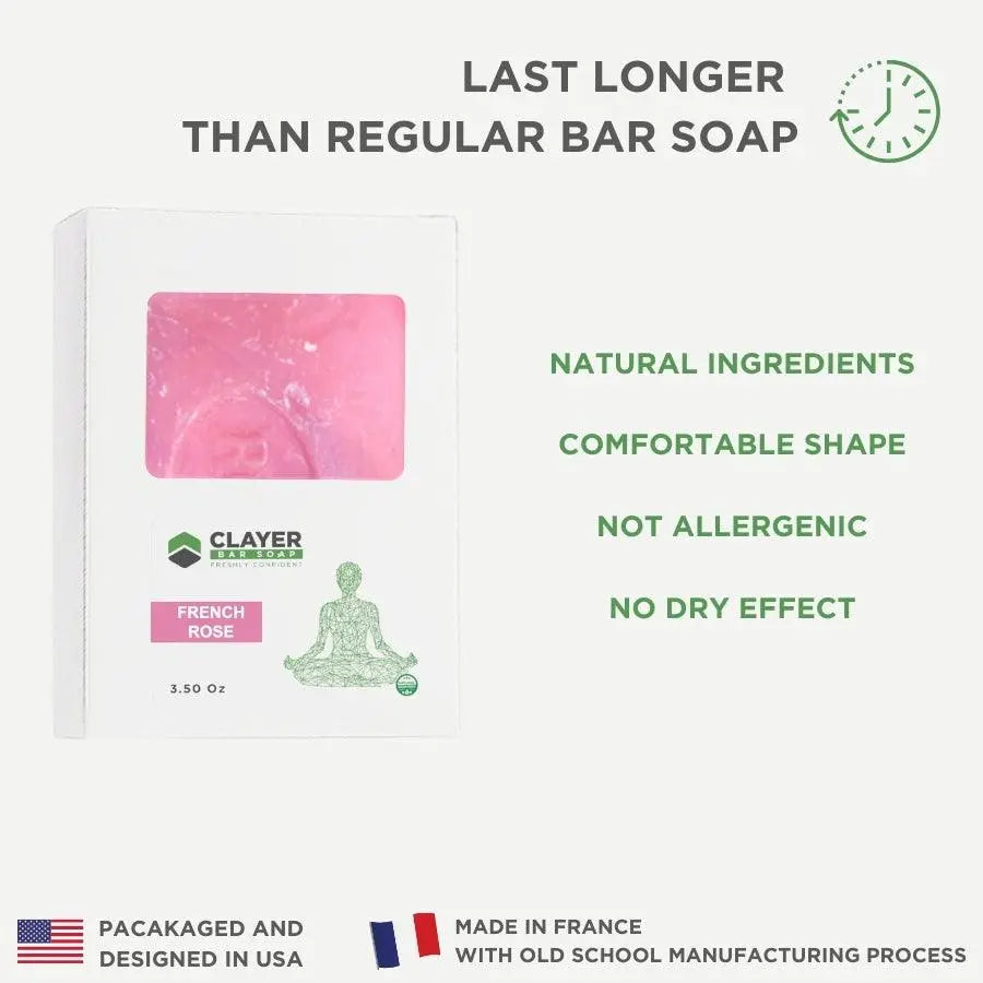 Clayer - Yoga - Natural Bar Soap - 3.5 oz - CLAYER