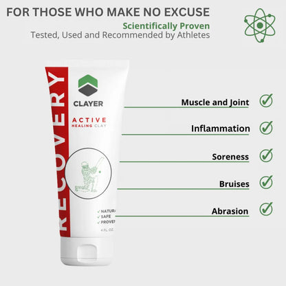 Active Healing Clay - Cricket Players - Faster Recovery - CLAYER