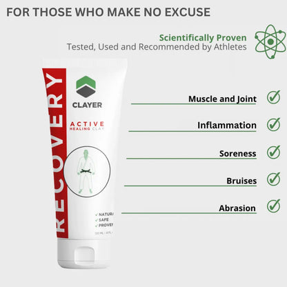 BJJ and Martial Arts Recovery Clay- 4 FL.OZ - CLAYER