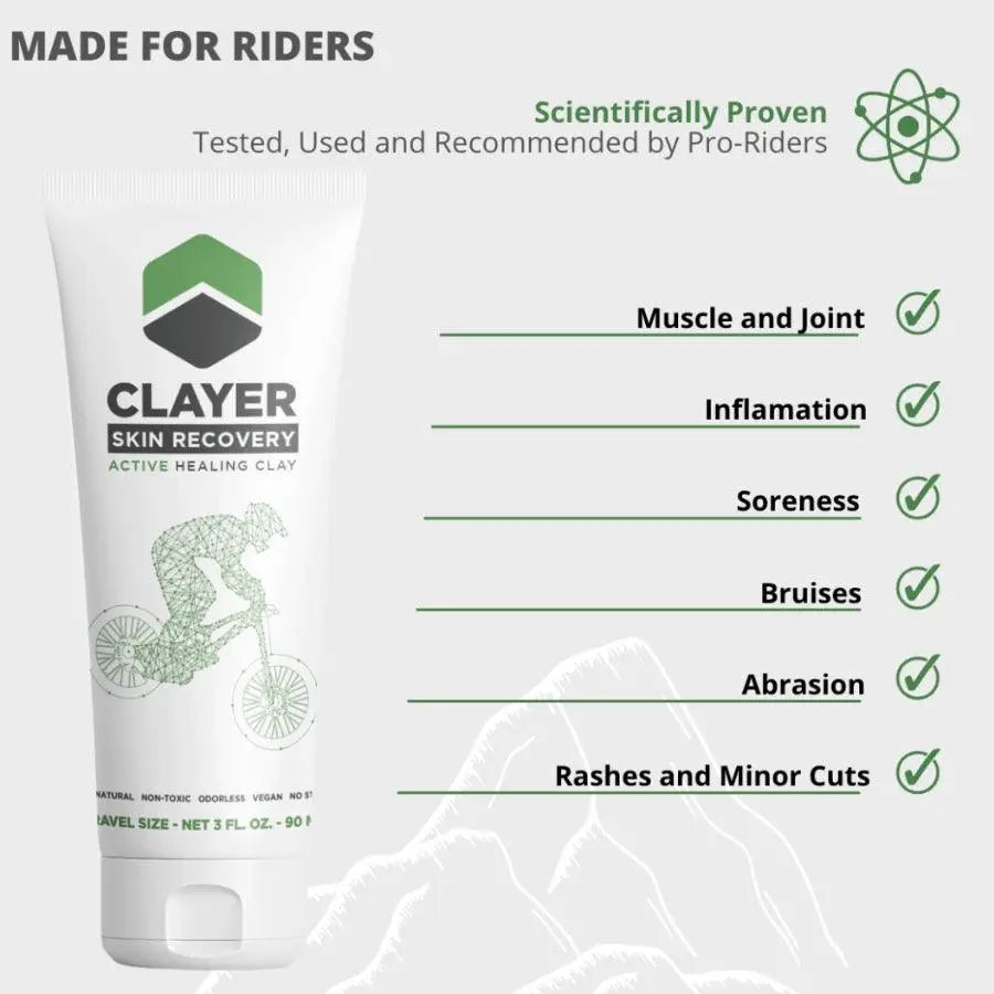 Mountain Bikers Faster Recovery - 3 FL. OZ. - CLAYER