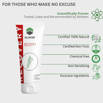 Rugby Player Faster Recovery - 4 FL. OZ. - CLAYER