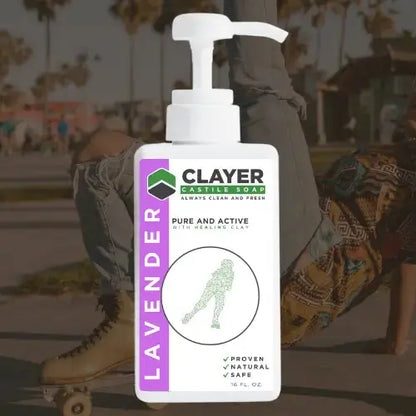 Organic Castile Soap - Roller Derby - 16 fl oz. - CLAYER