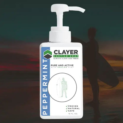 Organic Castile Soap - Surfers - 16 fl oz. - CLAYER