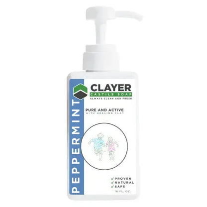 Organic Castile Soap - Kids - 16 fl oz. - CLAYER