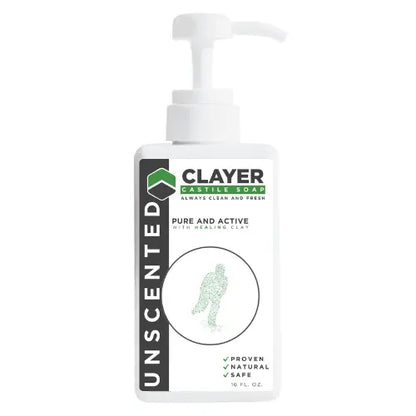 Organic Castile Soap - Skateboarders - 16 fl oz. - CLAYER