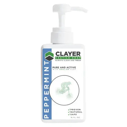 Organic Castile Soap - Bikers - 16 fl oz. - CLAYER